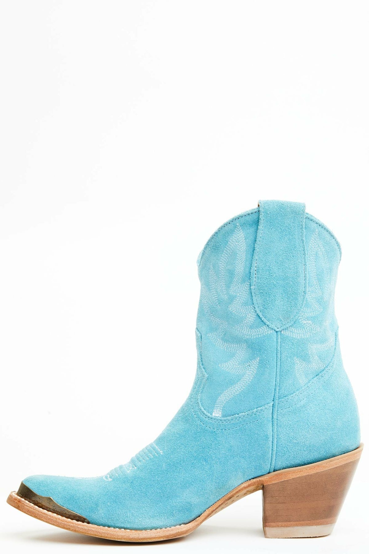 Wheels Bluebird Suede Fashion Western Booties - Round Toe