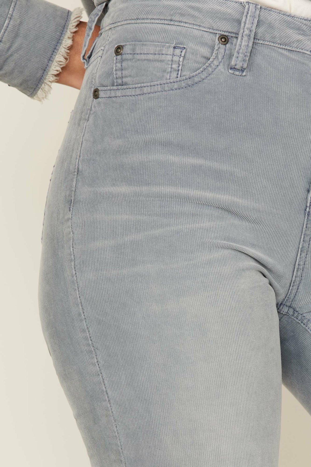 High Risin Corduroy Flare Jeans