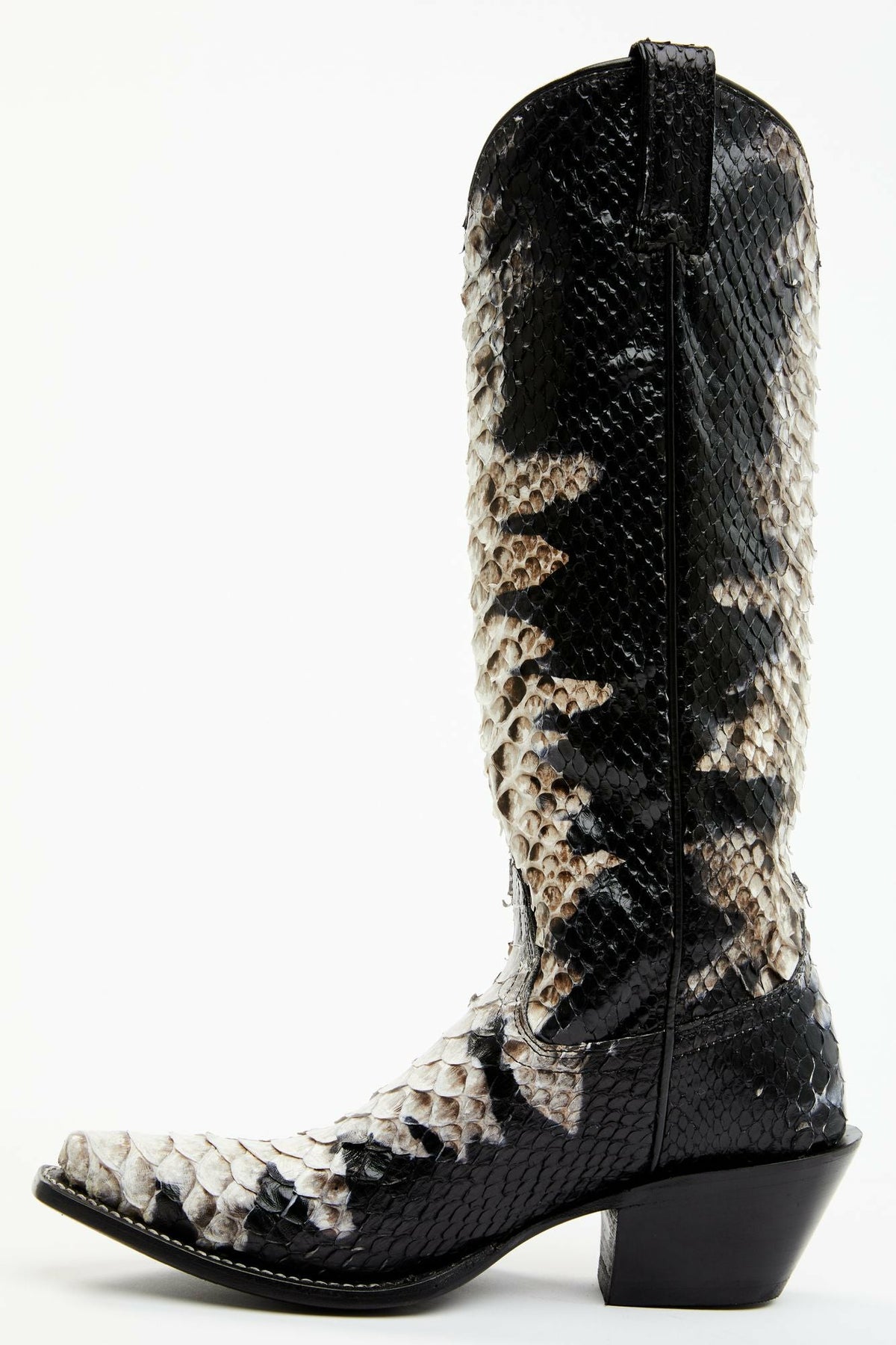 Stunner Exotic Python Western Boots - Snip Toe