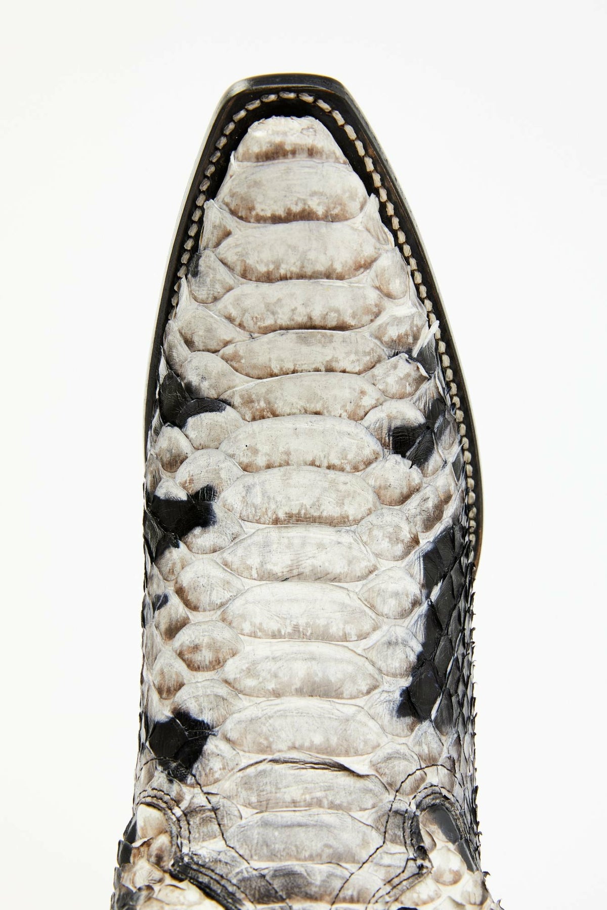 Stunner Exotic Python Western Boots - Snip Toe
