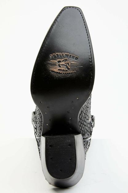Stunner Exotic Python Western Boots - Snip Toe
