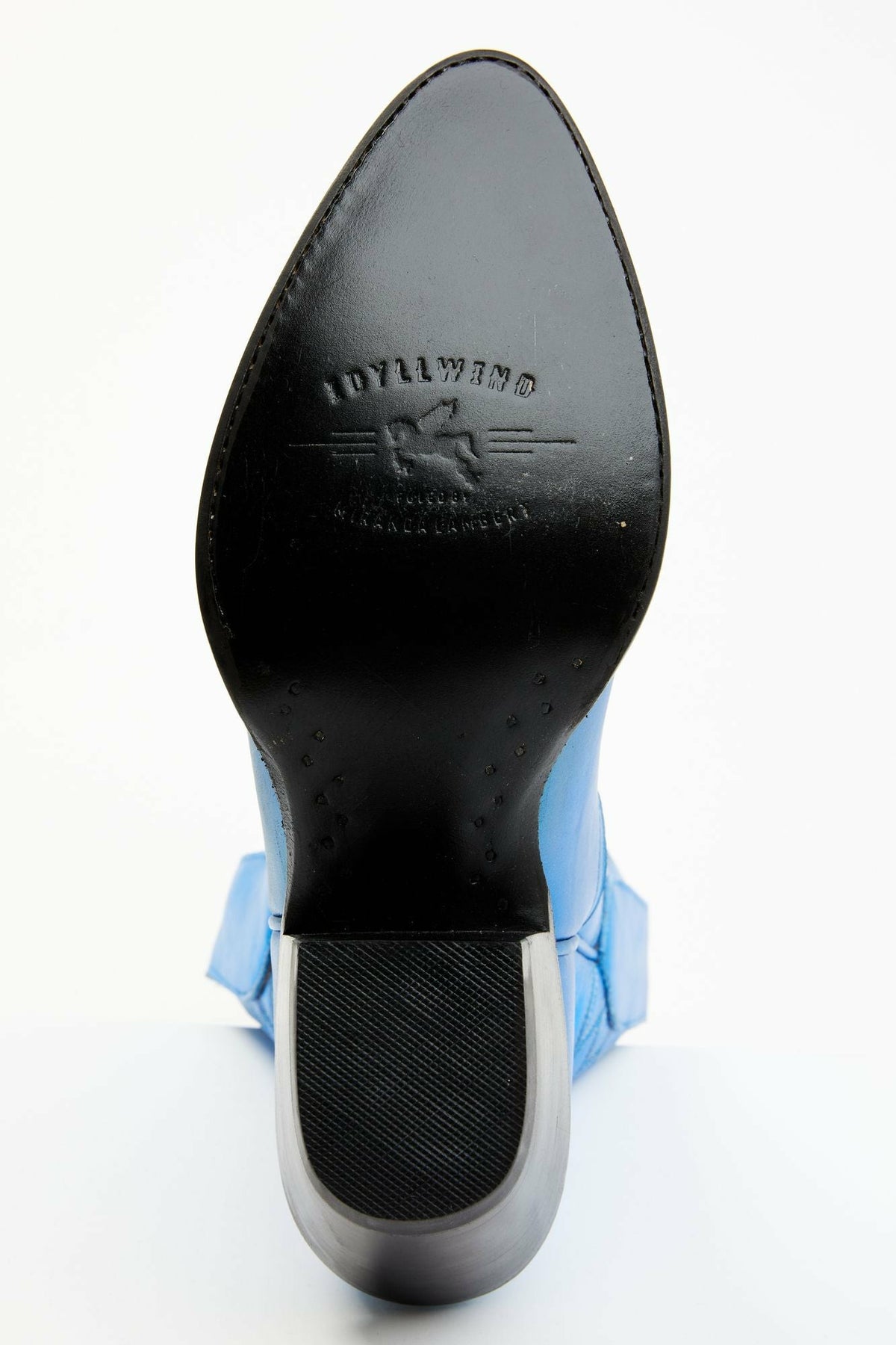Wheels Metallic Royale Leather Western Booties - Round Toe