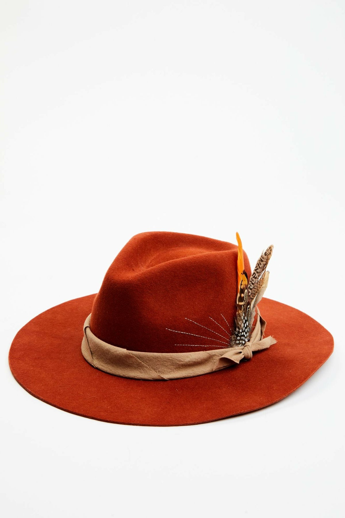 Maybelle Wool Felt Western Hat