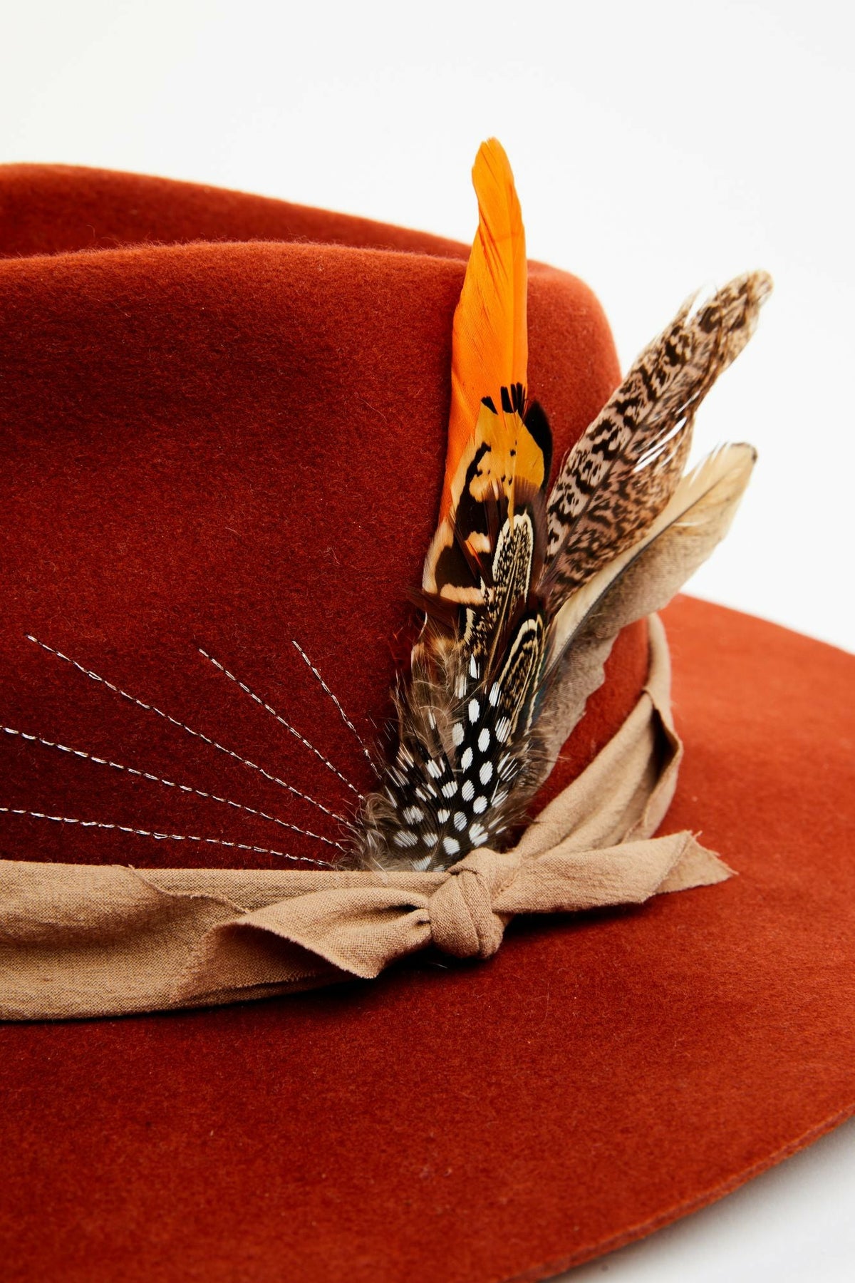 Maybelle Wool Felt Western Hat