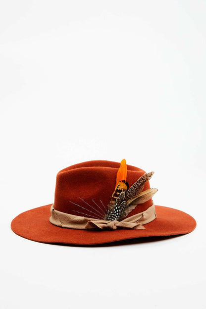 Maybelle Wool Felt Western Hat