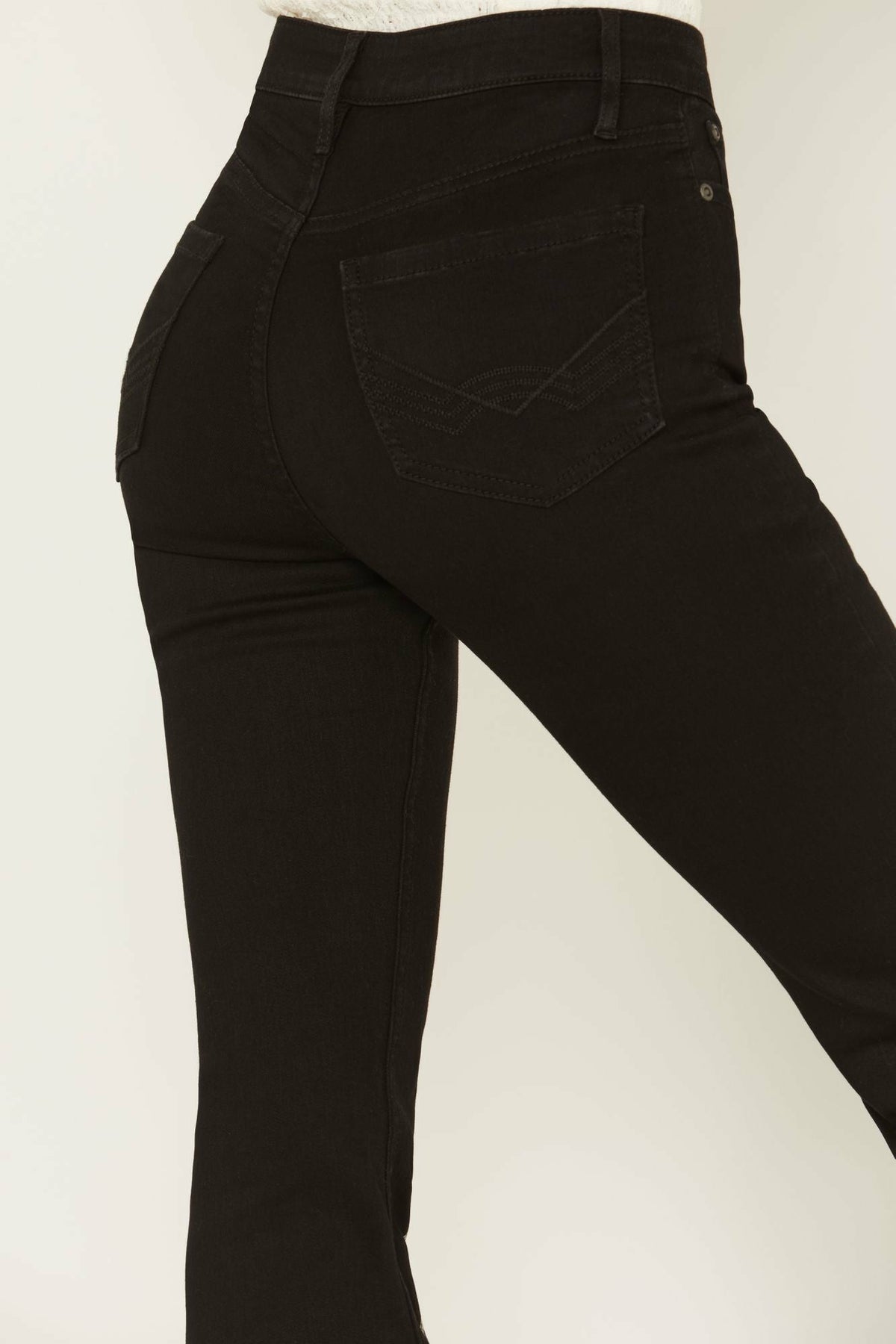 Saddle Drive High Rise Bootcut Jeans