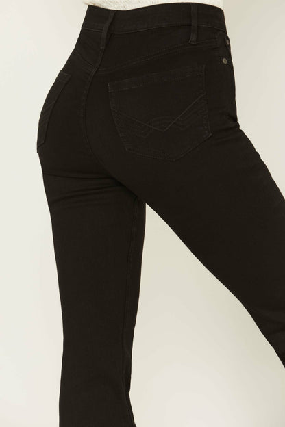 Saddle Drive High Rise Bootcut Jeans
