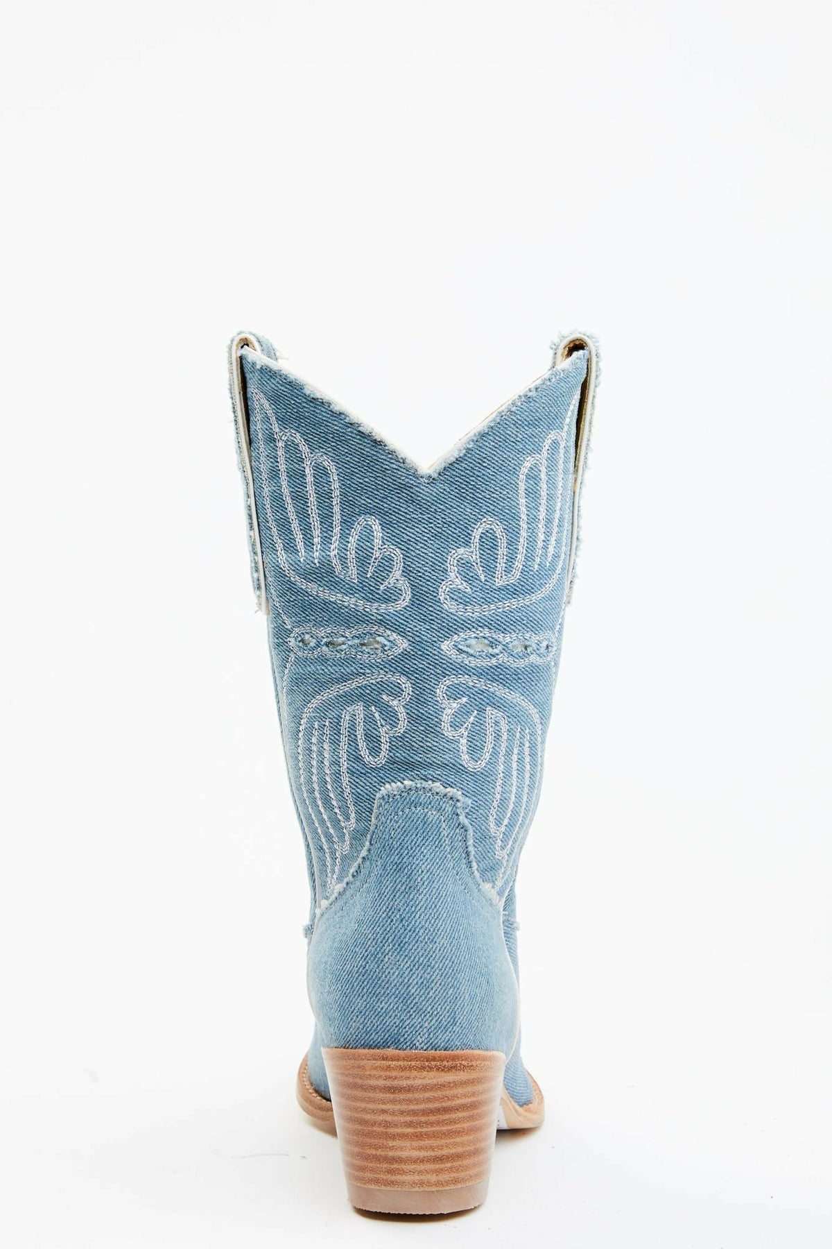 Aces Denim Deux Western Boots - Pointed Toe