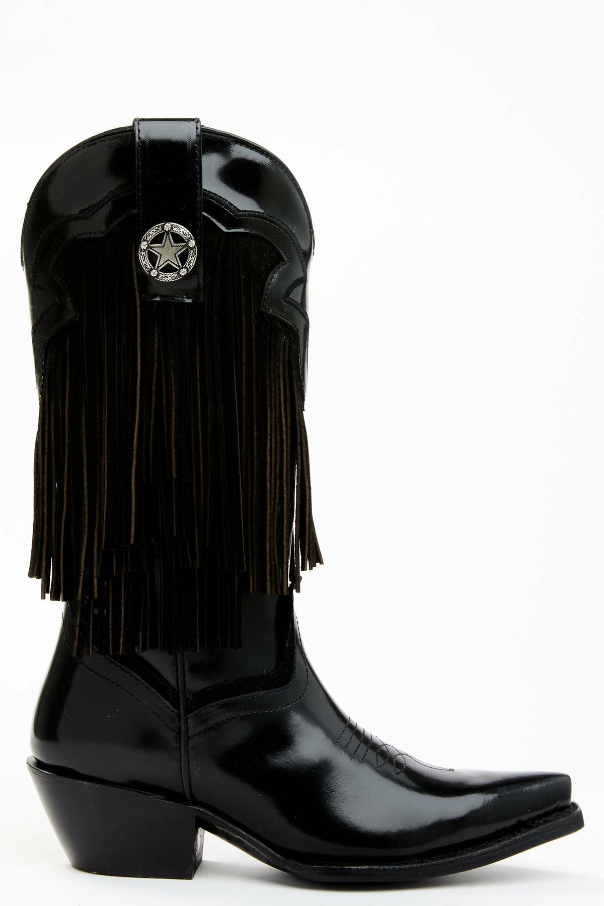 Trooper Fringe Western Boots - Snip Toe