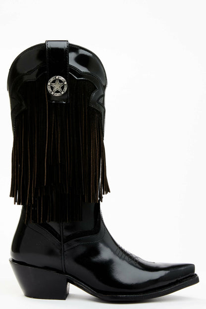Trooper Fringe Western Boots - Snip Toe
