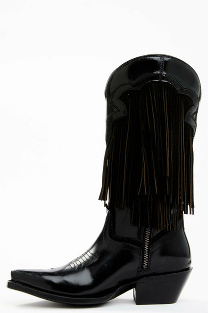 Trooper Fringe Western Boots - Snip Toe