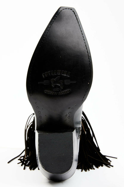 Trooper Fringe Western Boots - Snip Toe