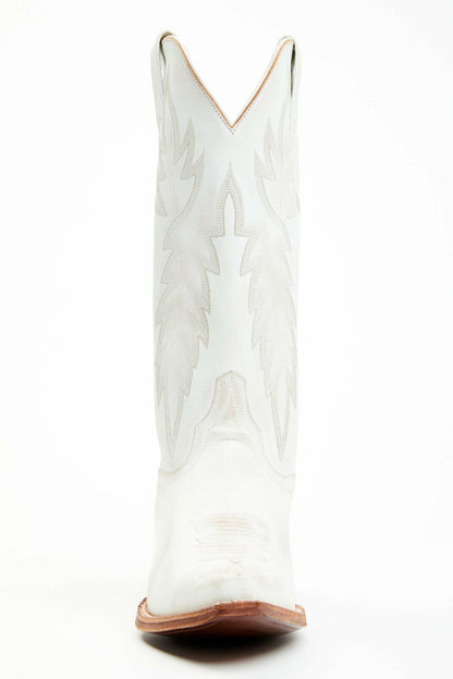 Wheeler Warm White Western Performance Boots - Snip Toe