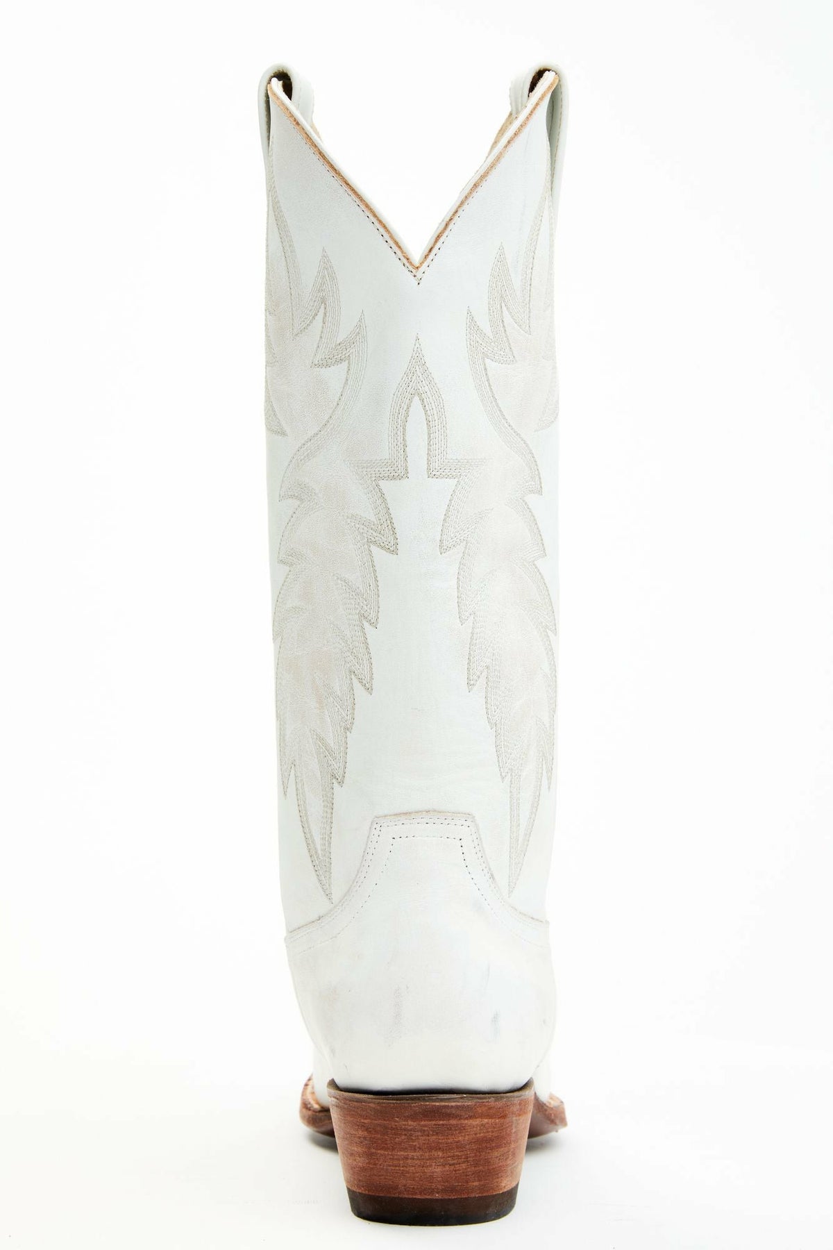 Wheeler Warm White Western Performance Boots - Snip Toe