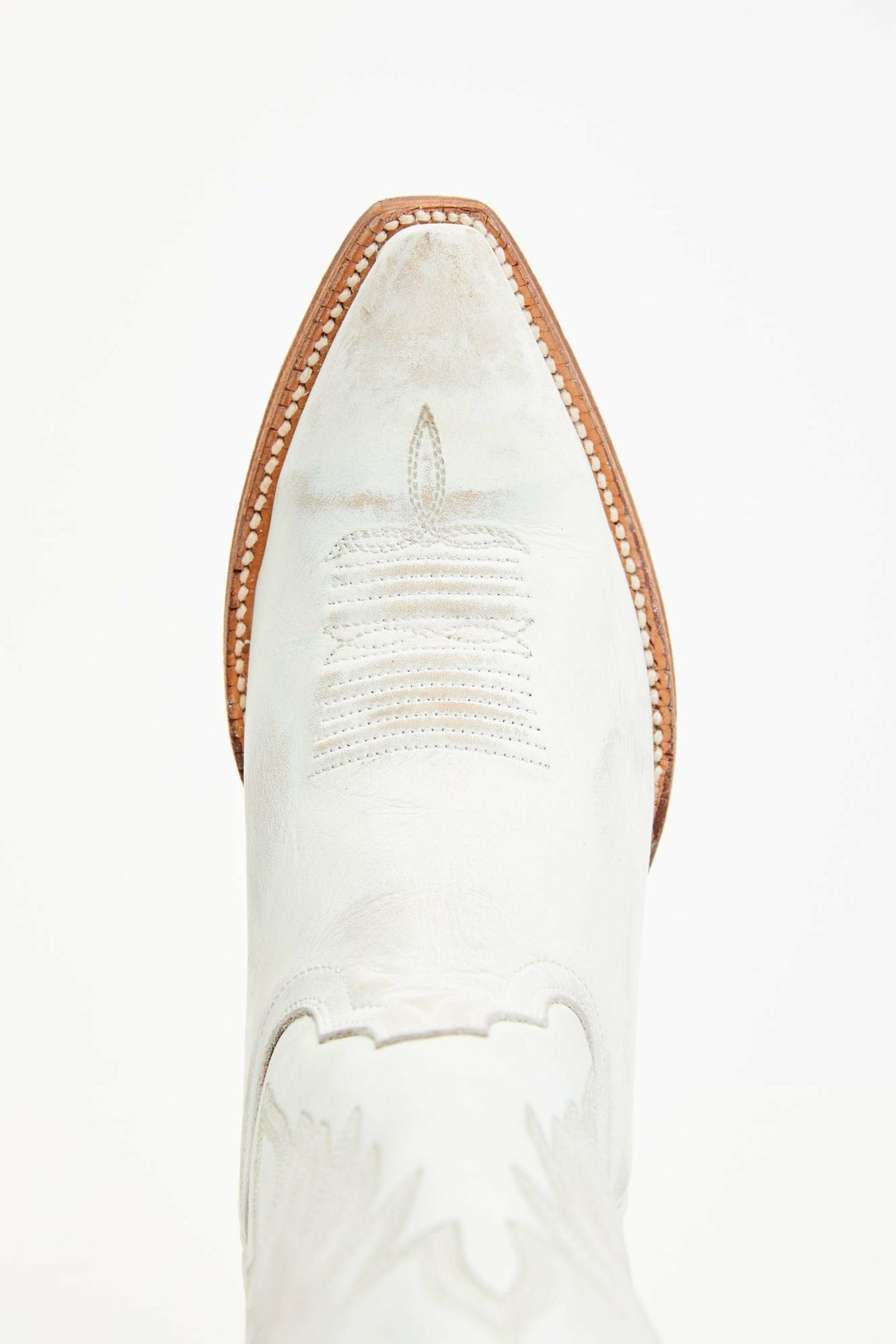 Wheeler Warm White Western Performance Boots - Snip Toe