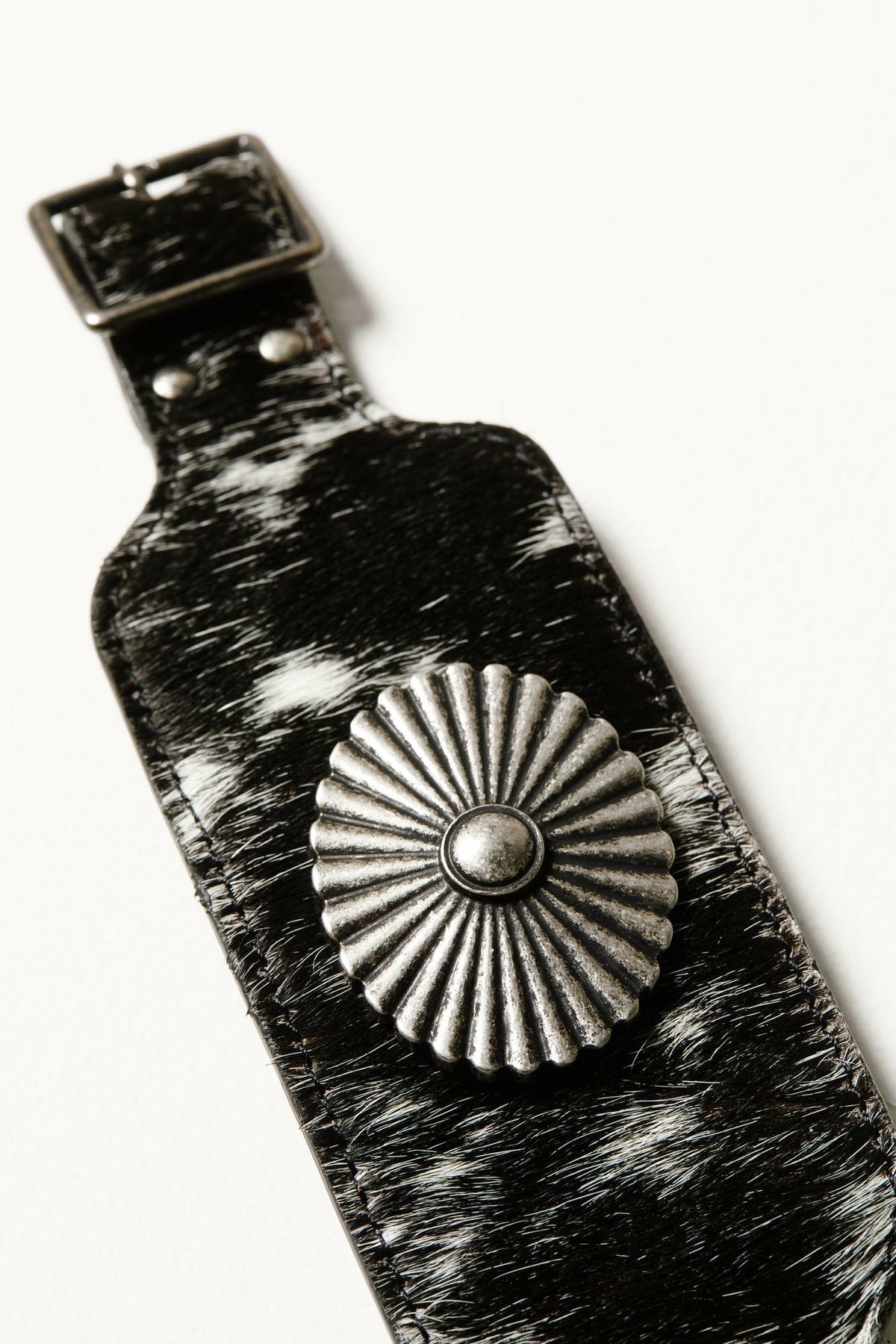 Newell Hair-on Cowhide Bracelet