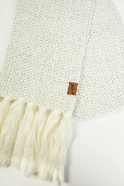 Clairmont White Scarf