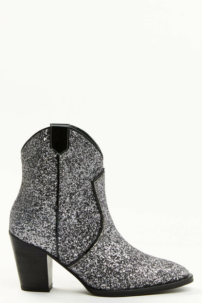 Stop and Stare Western Booties - Round Toe