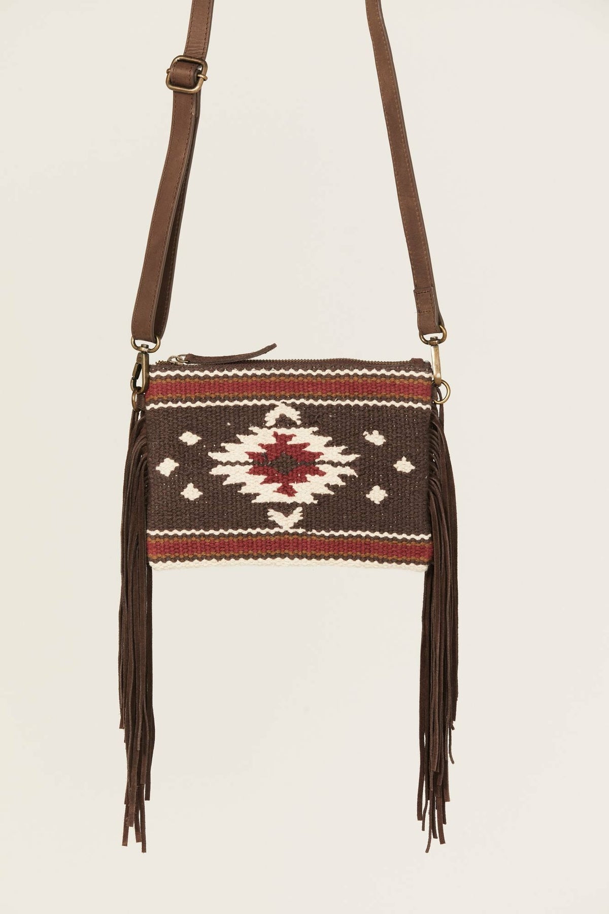 Antioch Pike Fringe Crossbody Handbag