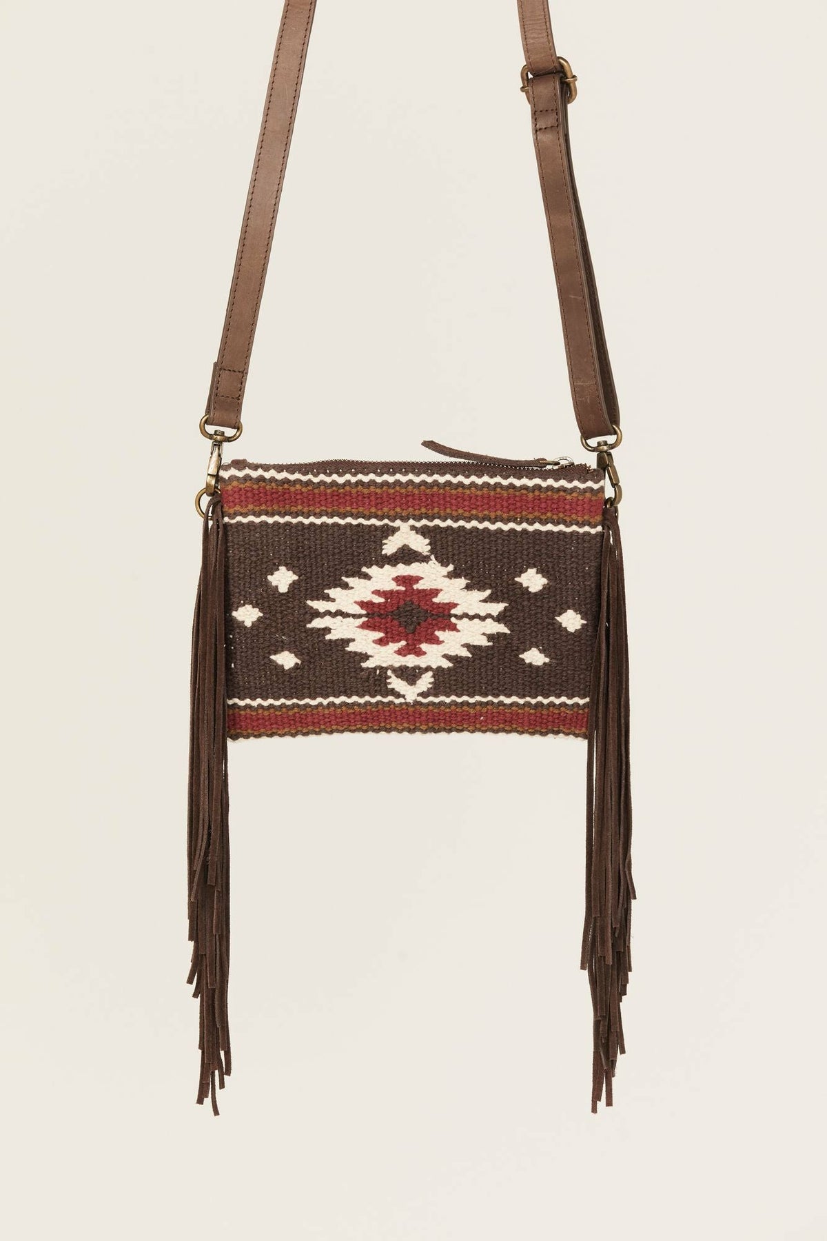 Antioch Pike Fringe Crossbody Handbag