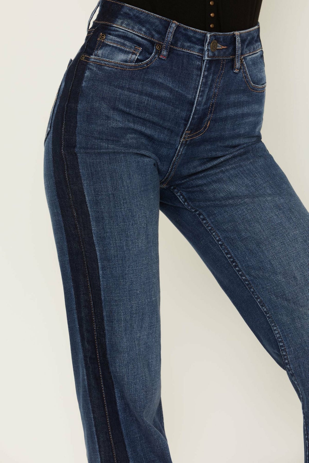 Gwynn High Risin Trouser Flare Jeans