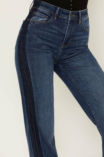 Gwynn High Risin Trouser Flare Jeans