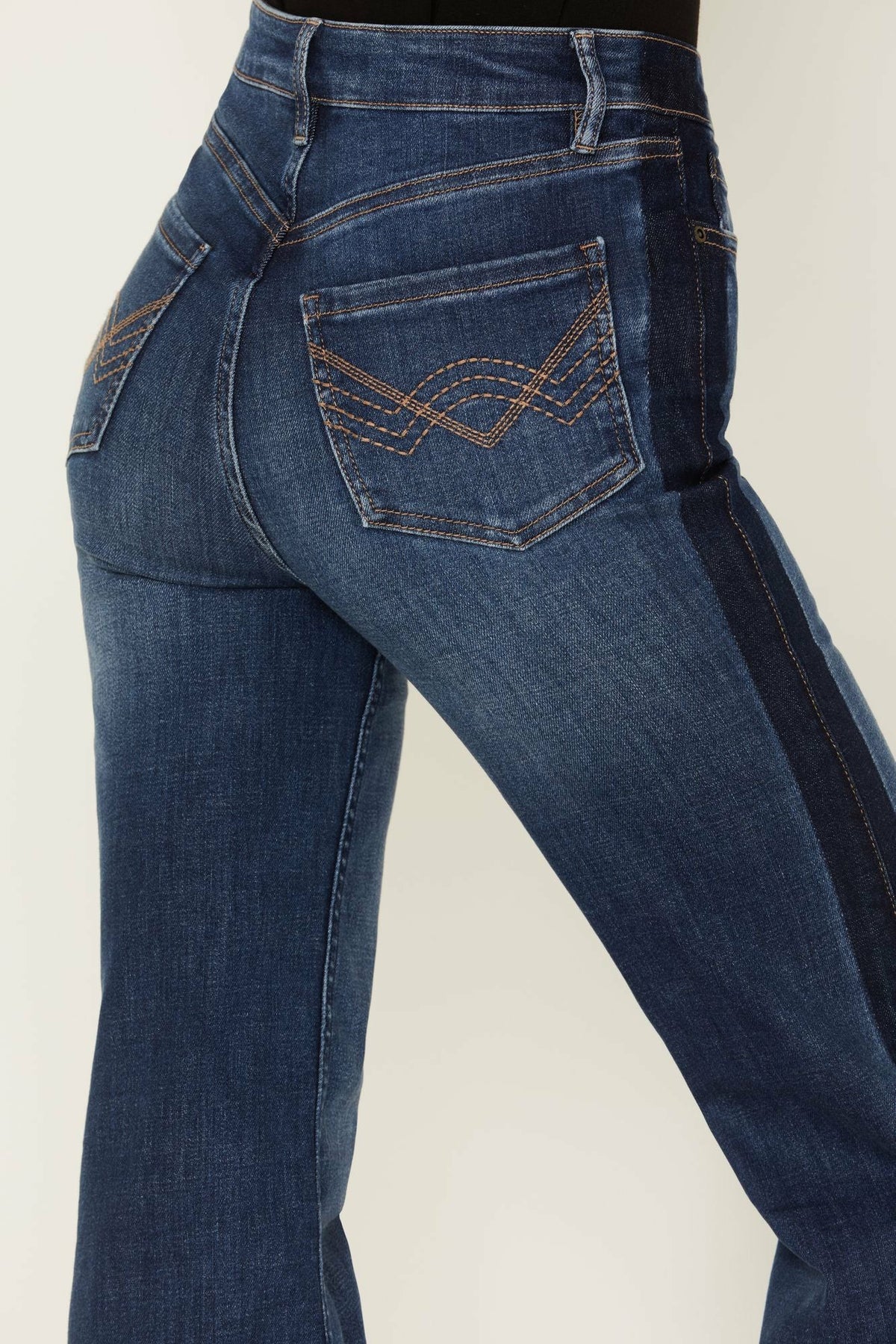 Gwynn High Risin Trouser Flare Jeans