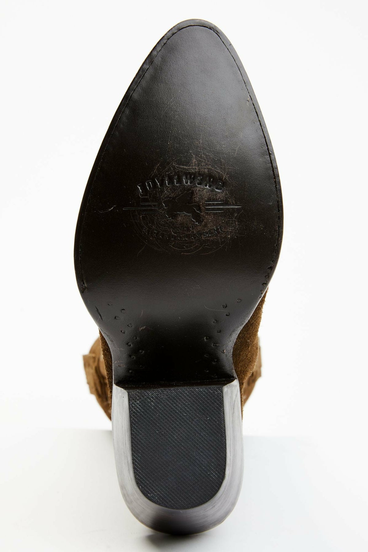 Charmed Life Olive Suede Western Boots - Round Toe