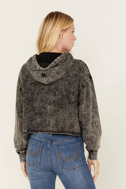 Jensen Embroidered Hooded Sweatshirt