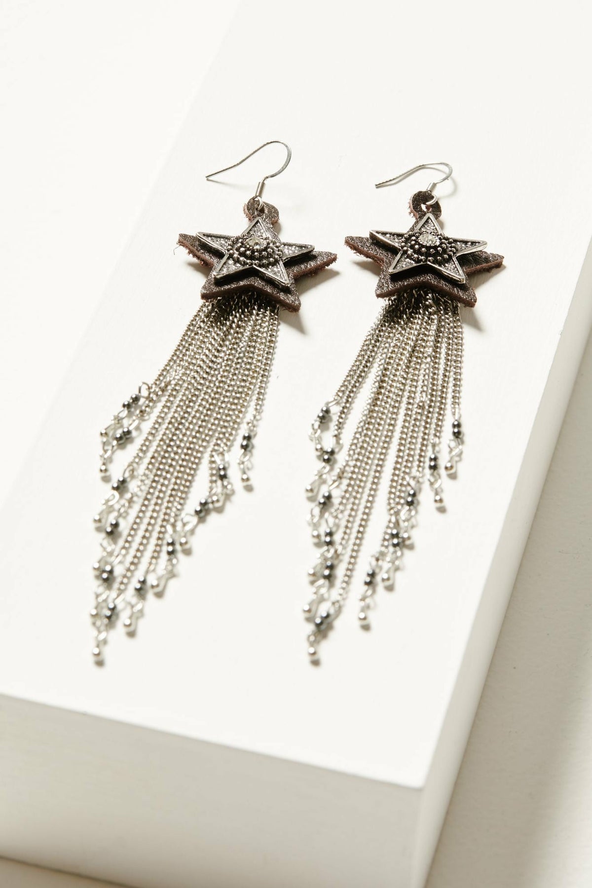 Emerson Star Fringe Earrings