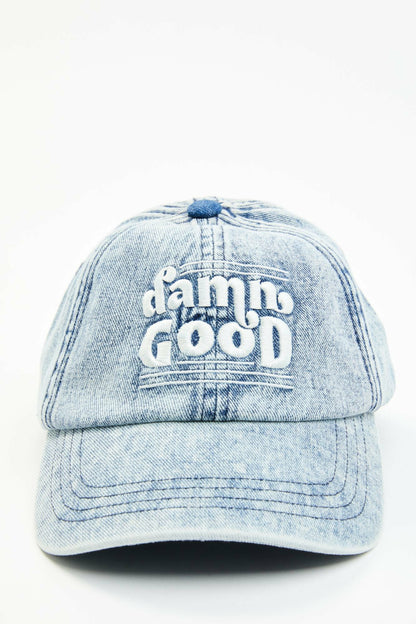 Damn Good Denim Baseball Hat