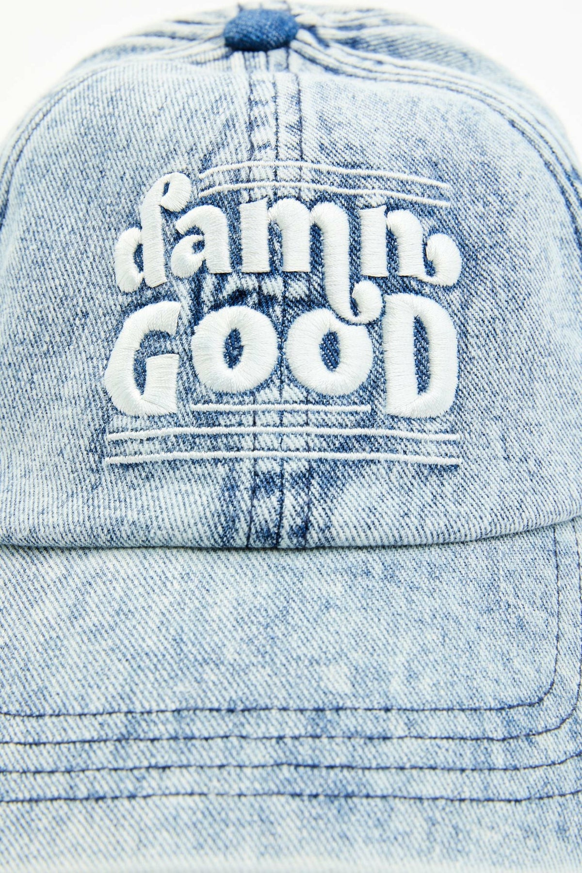 Damn Good Denim Baseball Hat