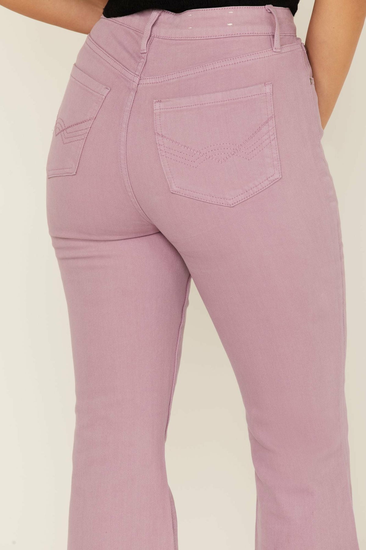 Dusty High Rise Flare Jeans