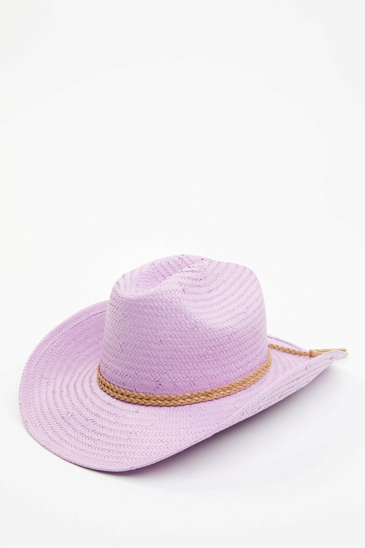Pioneer Lane Natural Western Straw Hat
