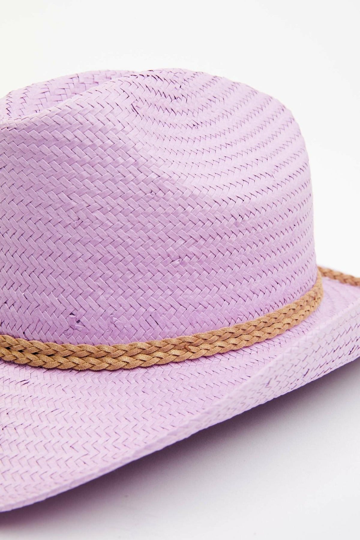 Pioneer Lane Natural Western Straw Hat