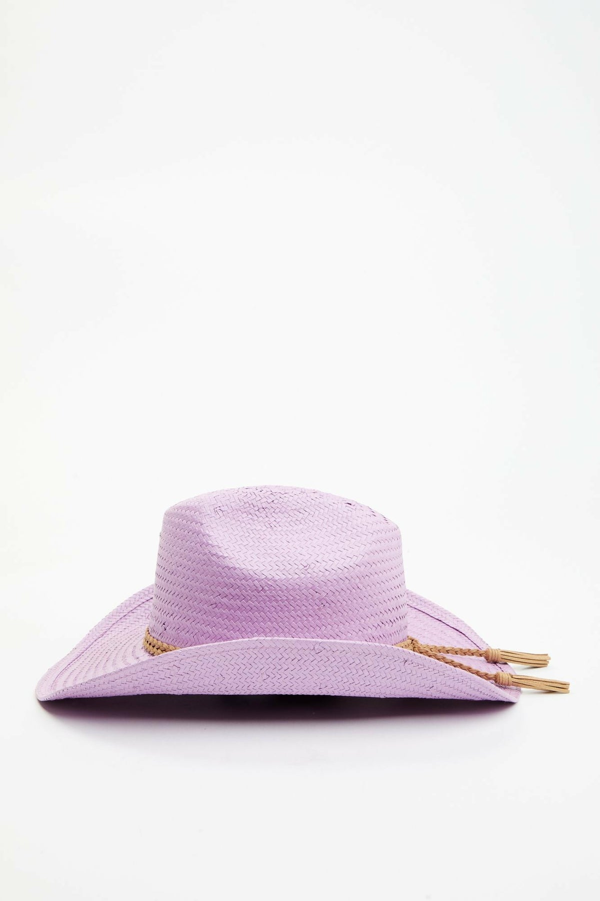 Pioneer Lane Natural Western Straw Hat