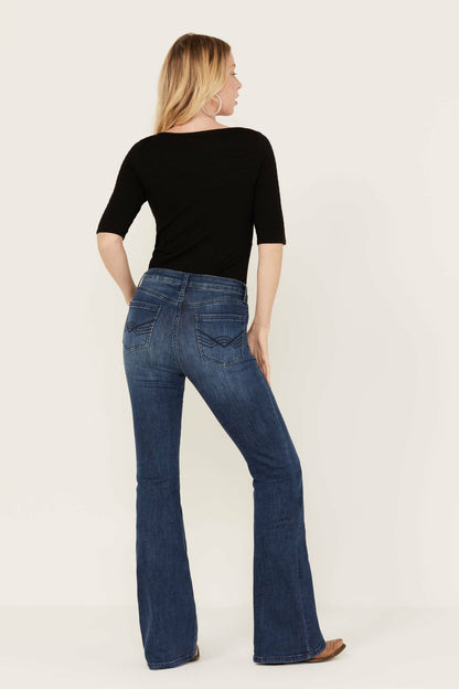 Arena Avenue High Risin' Flare Jeans