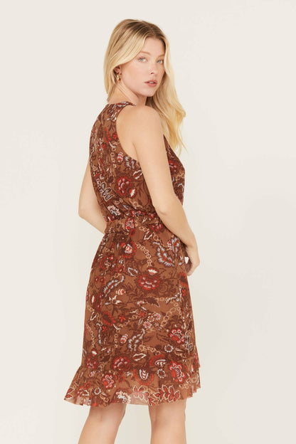 Meshed Smock Yah Dress