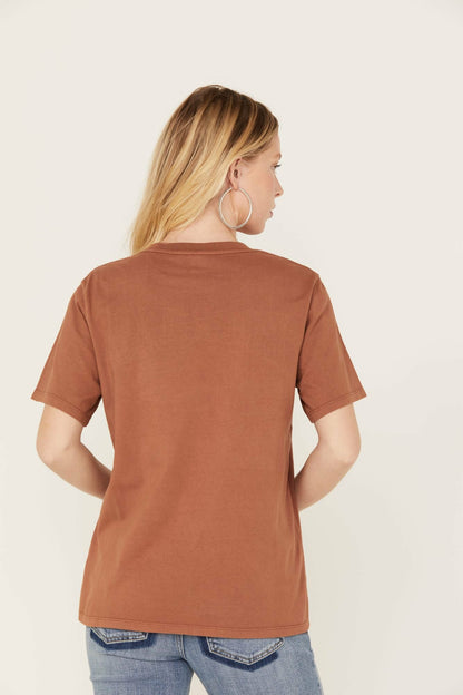 Rhinestone Rolling Graphic Western Tee