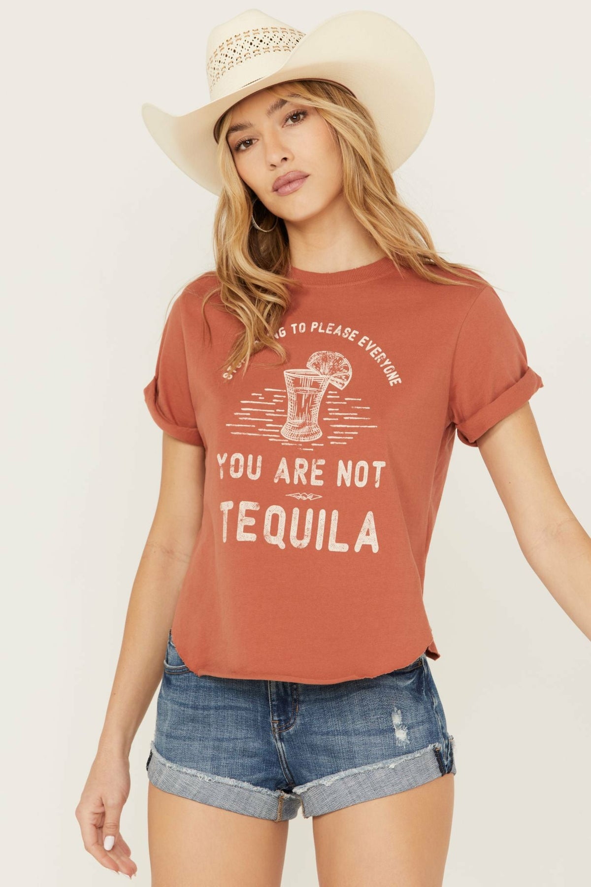 Stop Trying To Please Everyone Short Sleeve Graphic Tee