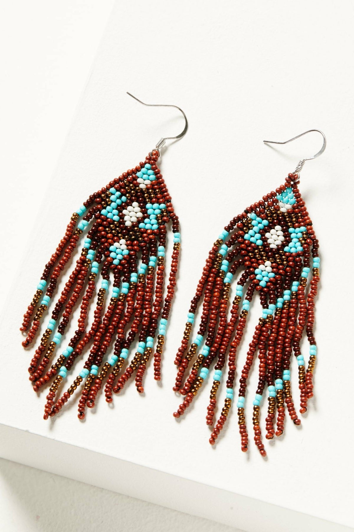 Wild Canyon Seed Bead Earrings
