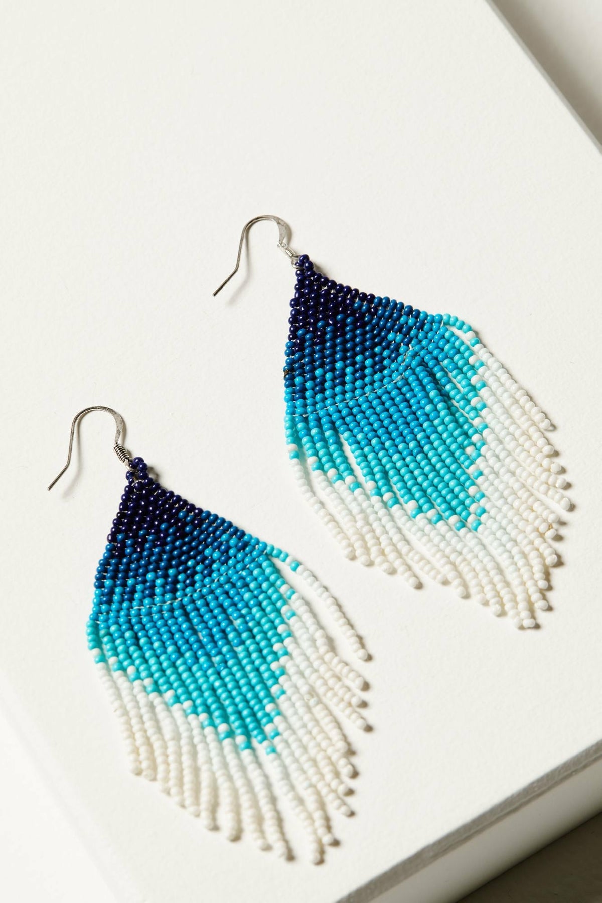 Pacifica Beaded Fringe Earrings