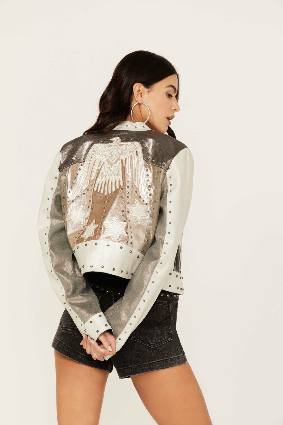 Desert Bloom Metallic Thunderbird Jacket