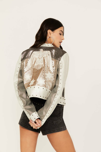 Desert Bloom Metallic Thunderbird Jacket