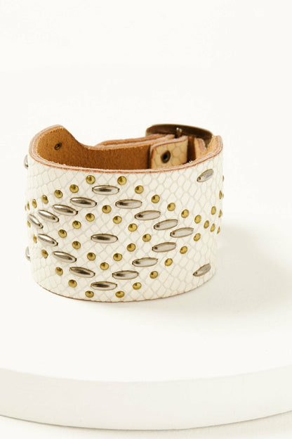 Caprice Leather Cuff