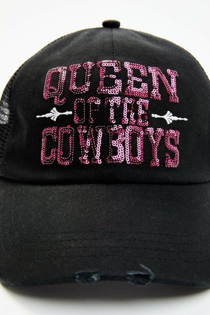 Queen Of The Cowboys Baseball Cap