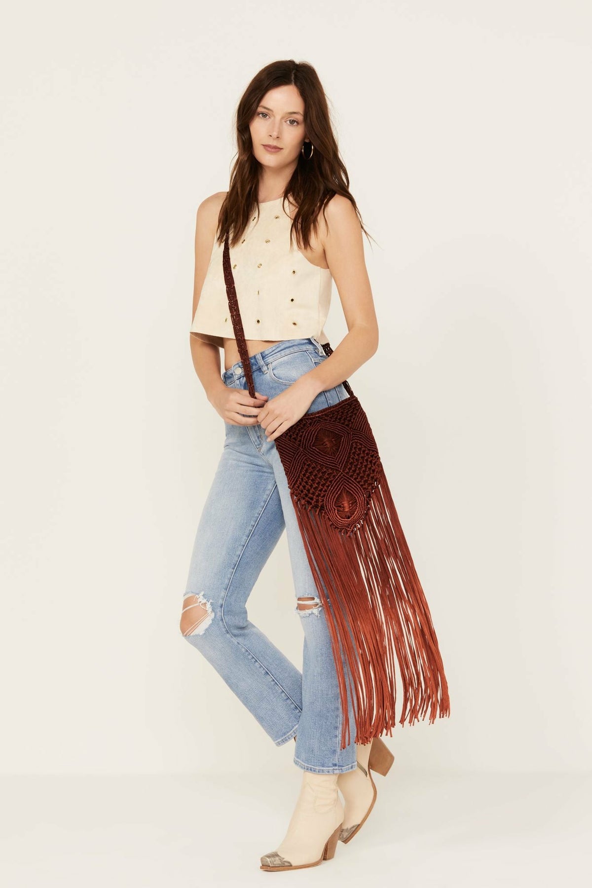 Sevilla Macrame Crossbody