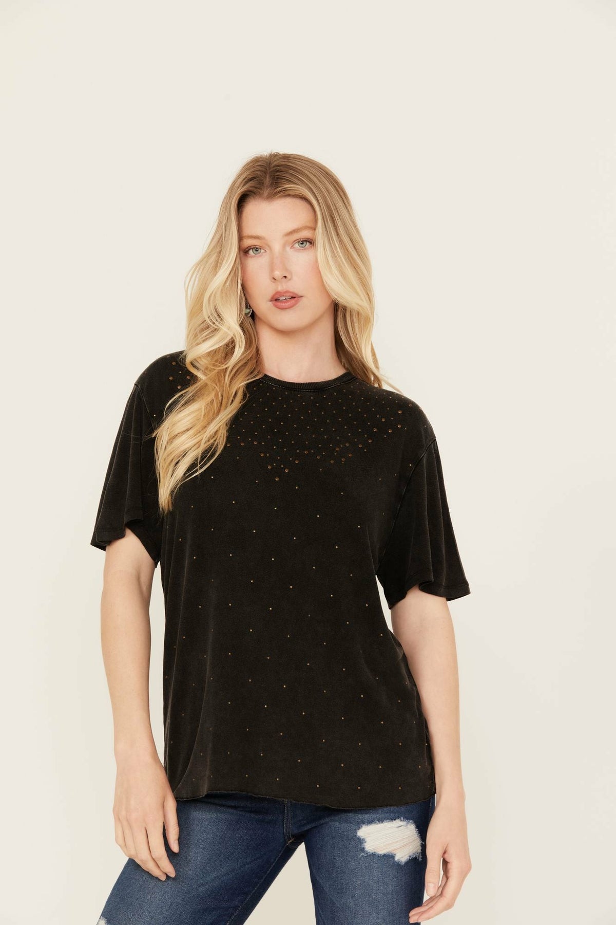 Fannie Studded Tee