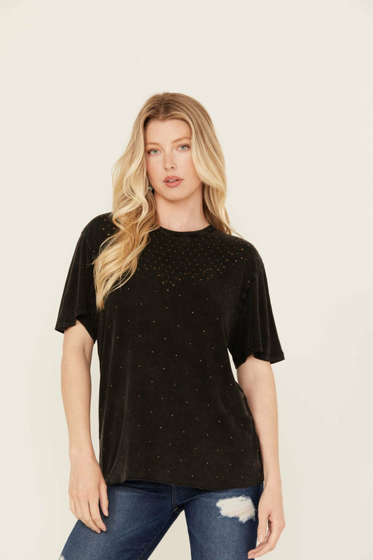 Fannie Studded Tee