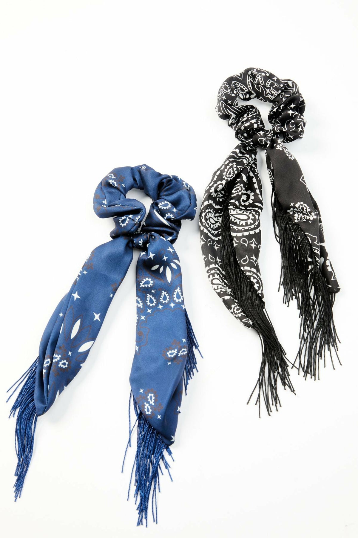 Annette Fringe Hair Scrunchies - 2 Pack